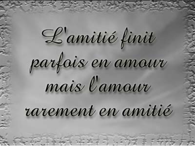 Amour / amitié